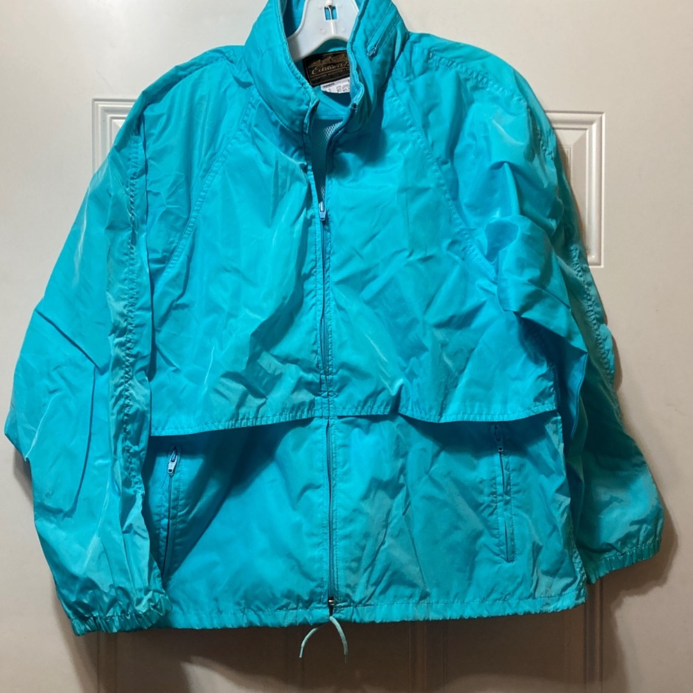 Vintageβ Eddie Bauer Blue Windbreaker Jacket L